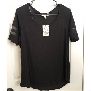 NWT Women’s Black football tee
